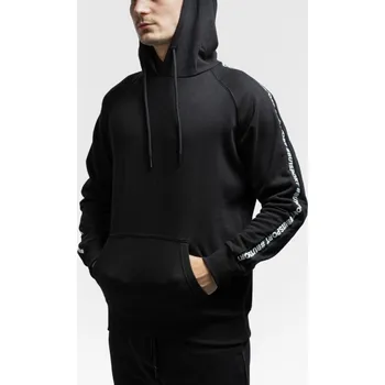 Pánská mikina BU1 vycházková mikina s kapucí černá variant: JS