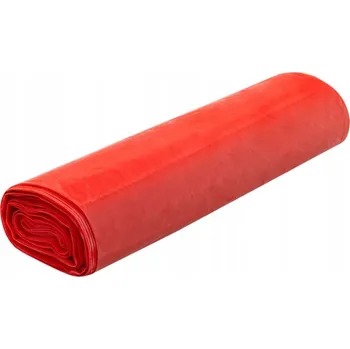 Pytle na odpadky Sáčky na odpad 60l Hygienické LDPE Červené 50 Ks