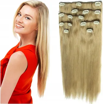 Paruka Dlouhý syntetický blond Příčesek pro ženy MODERN-HAIR