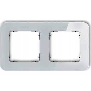 Dvojitý Rámeček Karlik šedý