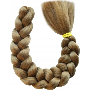 Paruka Syntetické vlasové pásy tmavě hnědé Althair 60 cm