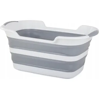 KOSZ NA PRANIE SKŁADANY SILIKONOWY DUŻA MISKA A ZÁTKOU O OBJEMU 40 LITRŮ