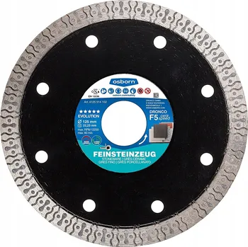 Řezný kotouč Diamantový kotouč řezný Osborn 4125514102 115 x 22,2 mm