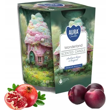 Svíčka Parafínová vonná svíčka Pohádková země Aura 1 ks
