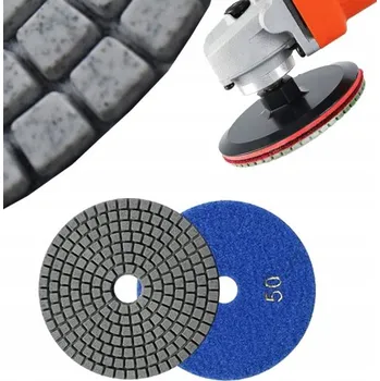 Brusný kotouč BRUSNÝ/LEŠTICÍ KOTOUČ 100mm PRO 45 KERAMICKÝCH/GRES DLAŽDIC, ZRNITOST G50