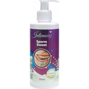 Lubrikační gel Intimeco Sweet Sperm gel lubrikant umělé sperma pro a vagina 150 ml