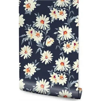 Tapeta Tapeta Květiny - Malované Sedmikrásky