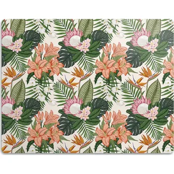 Obraz Voděodolná podložka pod misku Mural s květinovým vzorem 60x40 cm