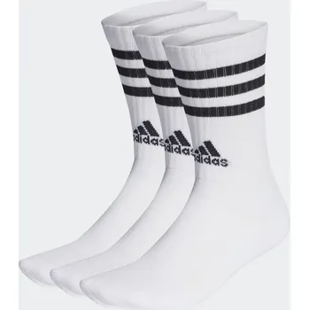 Pánské ponožky Ponožky ADIDAS 3S C SPW CRW 3P HT3458 – Bílá 34-36