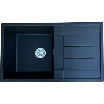 Granitový dřez Granitový dřez jednokomorový černý