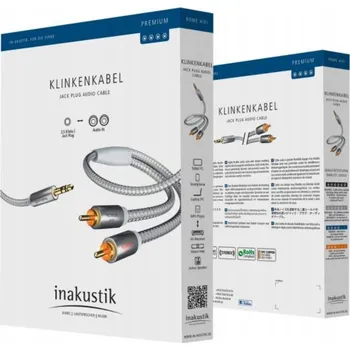 Audio kabel Kabel In-Akustik 004100015 minijack (3,5 mm) - 2x RCA (cinch) 1,5 m