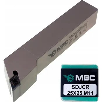 Pracovní nůž Soustružnický Nůž MBC SDJCR 2525 M11 , břitová destička DCMT 11T3