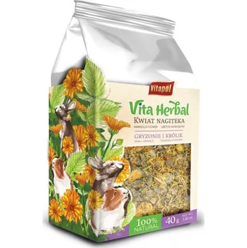 Krmivo pro hlodavce Vitapol bylinkové pamlsky 0,04 kg pro křeček, osmák degu, králíka, potkana, činčilu, morče