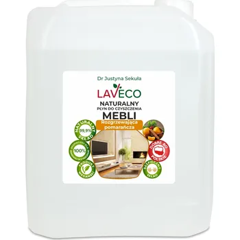 LAVECO - Přírodní čistič na nábytek – hřejivý pomeranč 5 l