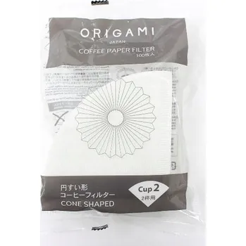 Filtr do kávovaru Papírové filtry Origami M 100 kusů