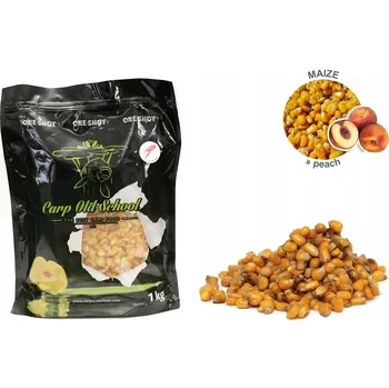 Návnadová surovina CARP OLD SCHOOL - KUKUŘICE BROSKVÍ 1kg