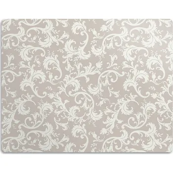 Miska pro psa Podložka pod misku pro psa kočku Rostlinný vzor 60x40 cm