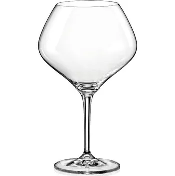 Sklenice Crystalex Sada sklenic na červené víno 2 ks 470 ml AMOROSO