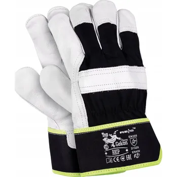 Pracovní rukavice Rukavice Reis RHIP BW velikost 10 - XL, 12 párů