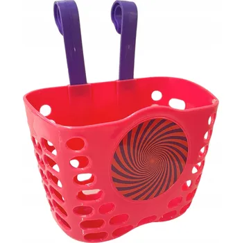 košík na kolo KOŠÍK NA DĚTSKÉ KOLO růžový