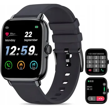 Hodinky Chytré Hodinky Naixues B087939HV2 černé