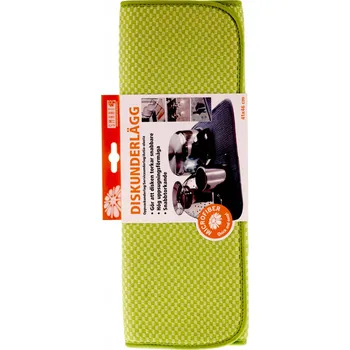 Odkapávač na nádobí Smart - odkapávač, podložka na nádobí 41x46 cm - zelená