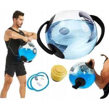 Bezpečnostní kamera AQUABAG TRÉNINKOVÝ MÍČ PLNĚNÝ VODOU 13KG POWERBALL FITNESS POSILOVNA