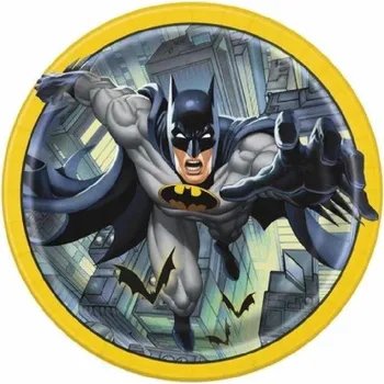 Talíř Jednorázový talíř Batman 21, 9 Cm