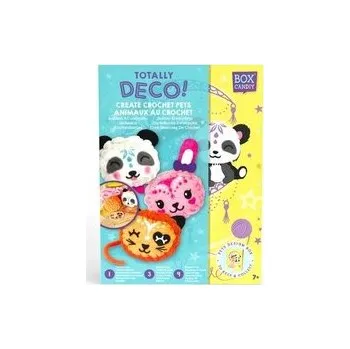 Dřevěná hračka Zestaw artystyczny Szydełkowe zwierzątka