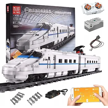 ostatní stavebnice Mould King Stavebnice - Rychlodráha, 1808 dílků