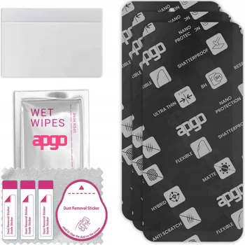 Pouzdro na mobilní telefon 3x MATNÉ Hybridní Sklo pro LG K62 Plus, alternativa tvrzeného skla