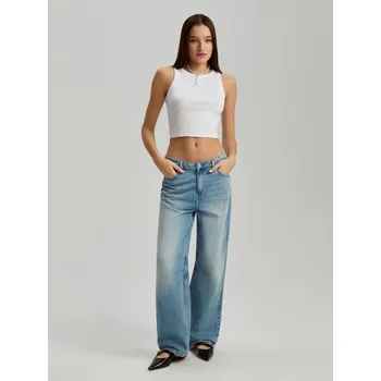 Džíny baggy - 34 - House - modrý - 943CK-05J