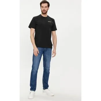 Pánské tričko Napapijri T-Shirt Iaato NP0A4HFZ Černá Regular Fit L