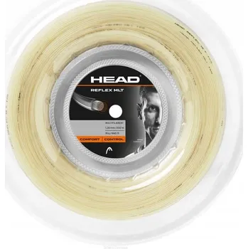 Struna na výplet tenisové rakety Tenisový výplet Head Reflex MLT 1.25 přírodní, role