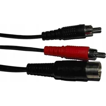 Audio kabel Kabel DIN WM 545 – 2x RCA stereo konektor, 1,2 m
