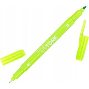 Oboustranný štětecový PEN TOMBOW TwinTone zelený