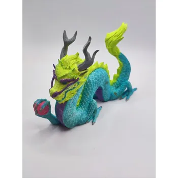 Čínský drak - pastelový