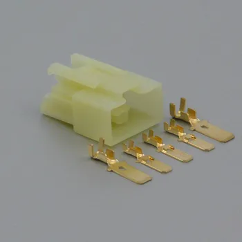 Elektrický konektor Sada hybridního konektoru 6.3 / 7.8 mm, 5 pólů - vidlice (samec)