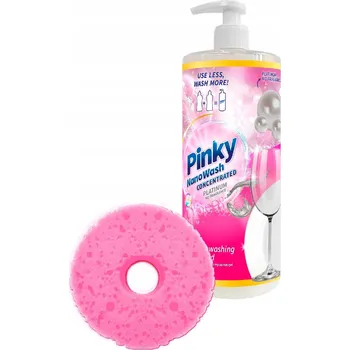 Mycí prostředek 3x Platinum prostředek na mytí nádobí 1L Koncentrát NanoWash Pinky