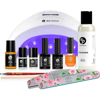 Lak na nehty BIO NAILS Startovací sada Gel lak GRAFEN 2v1