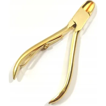 Profesionální kleště na nehtovou kůžičku ZLATÉ