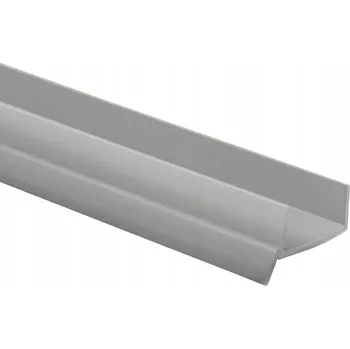 soklová lišta Lišta DQ-PP PVC 16 x 8, délka 150 cm, šedá