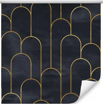 Tapeta Vliesová tapeta Prineo černá 10 x 0,53 m