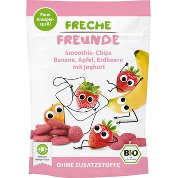 Sušené ovoce Freche Freunde Lyofilizované Chipsy Ovocný Jogurt