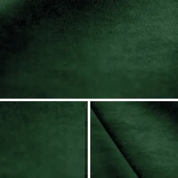 Čalounická látka, silný plyš, zelená, 1 metr