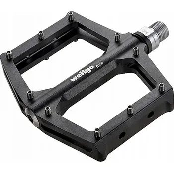 Pedál na kolo Platformové pedály Wellgo černé