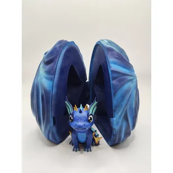 Vodní dráček s vejcem