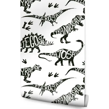 Fototapeta Tapeta s dinosaury, zvířata, do dětského pokoje