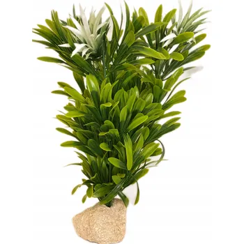 umělá květina VELKÁ XXL UMĚLÁ ROSTLINA DO AKVÁRIA, VYSOKÁ