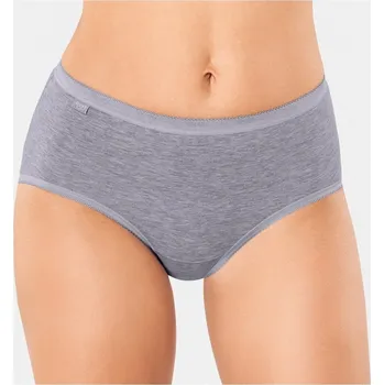 Kalhotky Midi kalhotky Sloggi® Basic+, sada 3+1 zdarma šedý melír 46